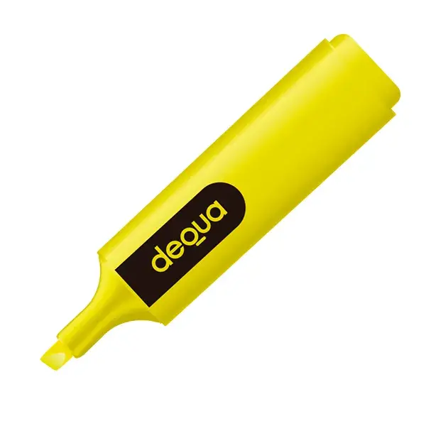 Marcador fluorescente amarillo- DEQUA 